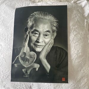 YASUNARI KAWABATA POSTER JAPANESE FAMOUS NOVELIST